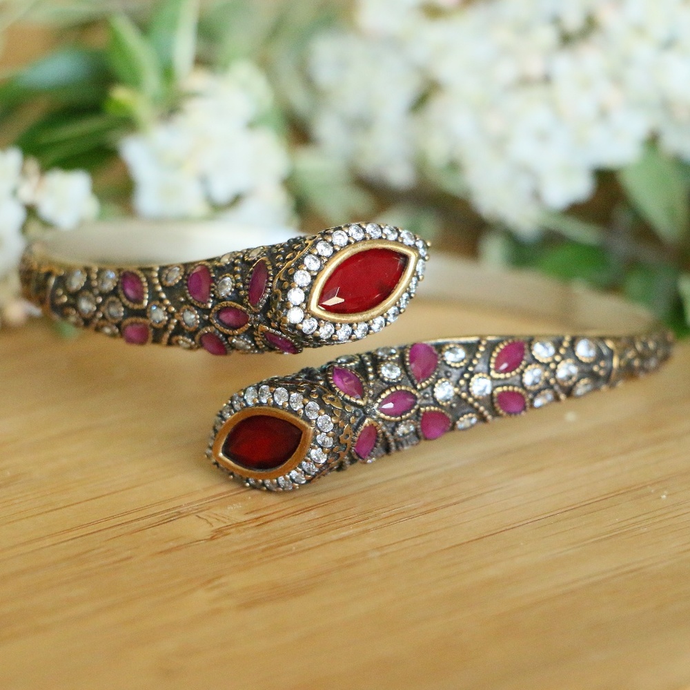 SterlingTurkish Handmade Bracelet - Picture 1 of 8